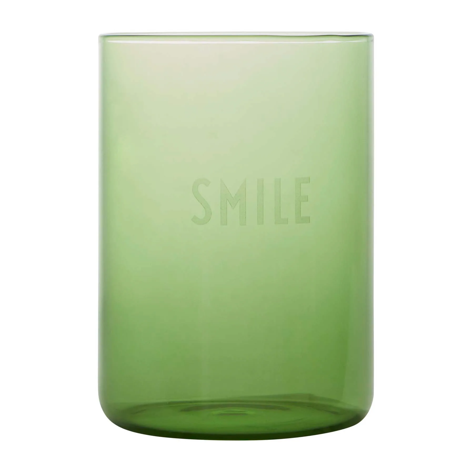 Copo favourite Design Letters 35 cl, Smile-green Design Letters
