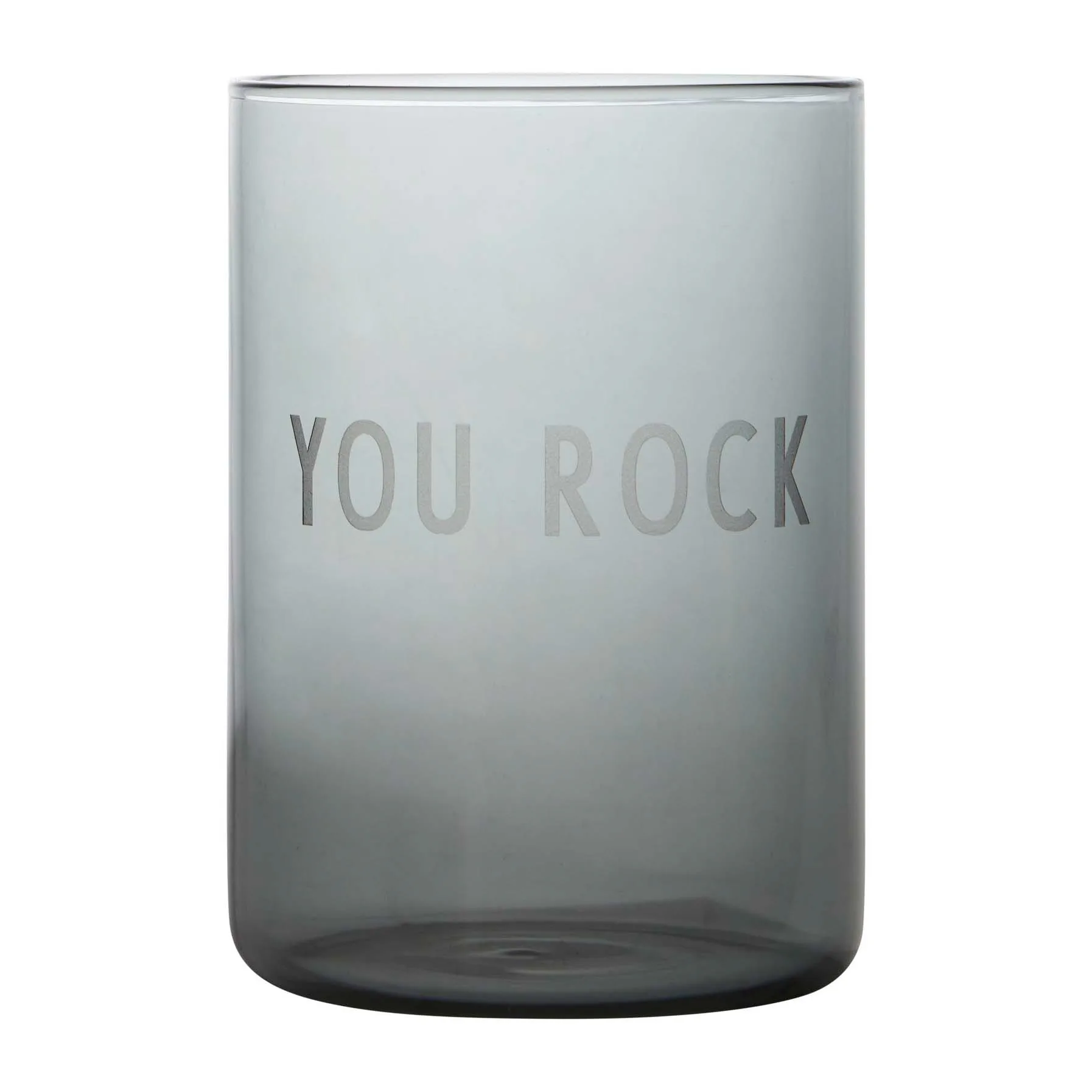 Copo favourite Design Letters 35 cl, You rock (preto) Design Letters