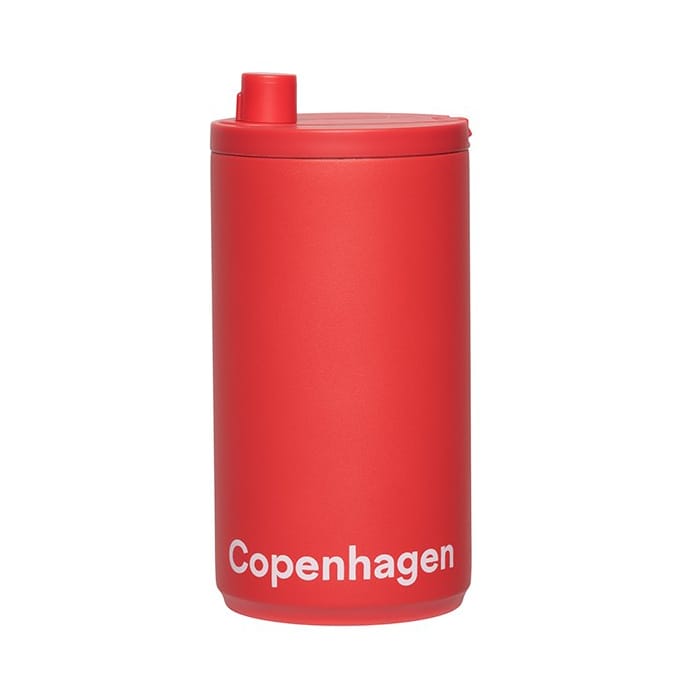 Design Letters caneca de viagem 35 cl - Copenhagen-Coral - Design Letters
