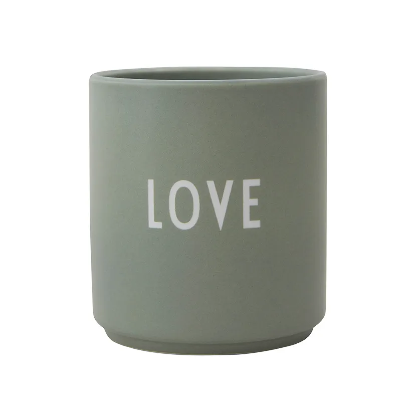 Design Letters caneca favorita 25 cl, Dad/Love-green Design Letters