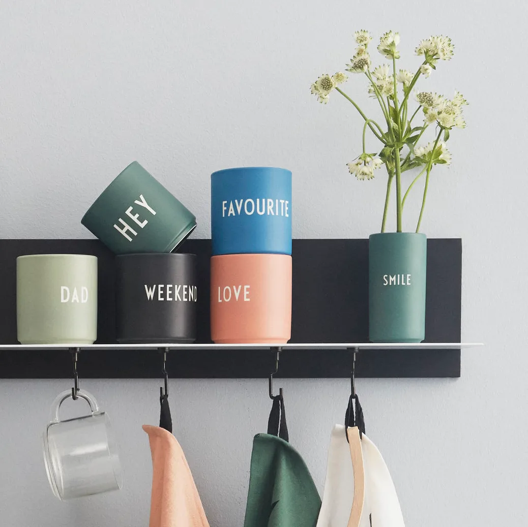 Design Letters caneca favorita 25 cl, Dad/Love-green Design Letters