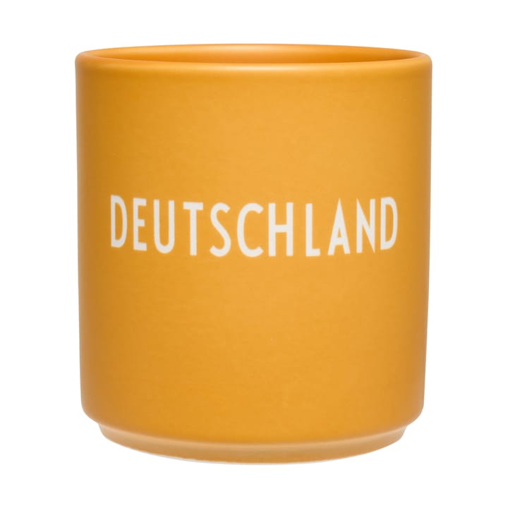 Design Letters caneca favorita 25 cl - Deutschland-orange - Design Letters
