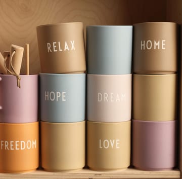 Design Letters caneca favorita 25 cl - Dream-Bege - Design Letters