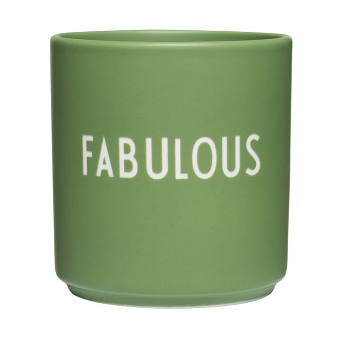 Design Letters caneca favorita 25 cl - Green - Design Letters