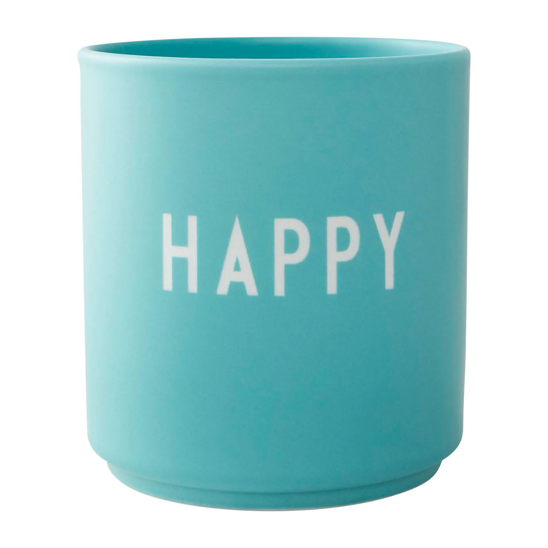 Design Letters caneca favorita 25 cl, Happy-aqua blue Design Letters
