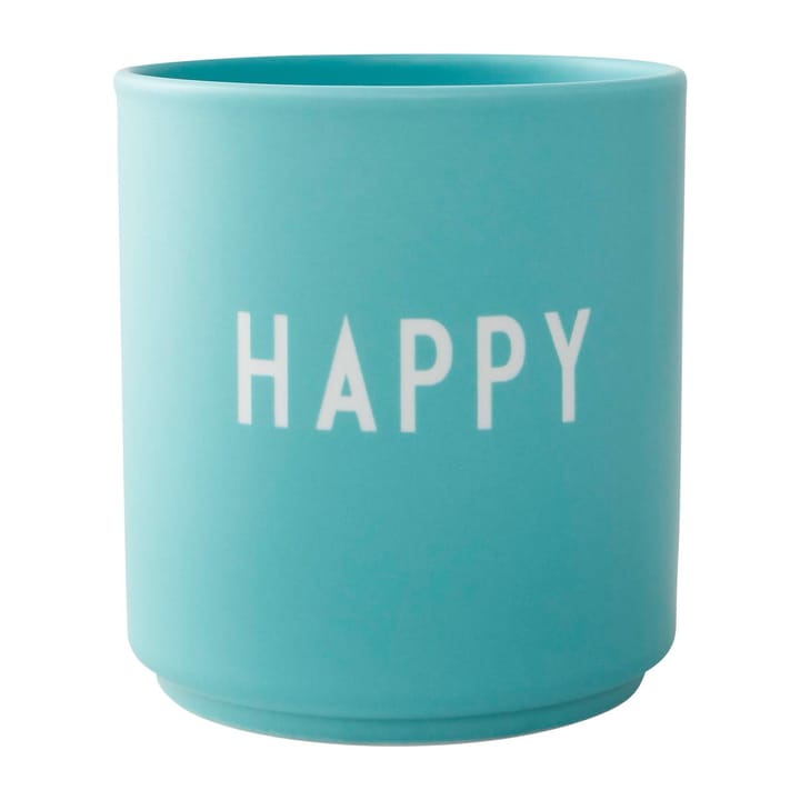 Design Letters caneca favorita 25 cl - Happy-aqua blue - Design Letters