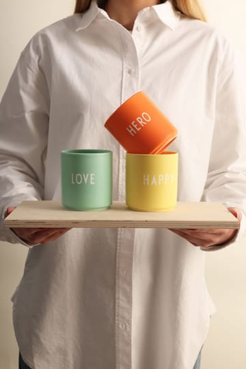 Design Letters caneca favorita 25 cl - Happy-yellow - Design Letters