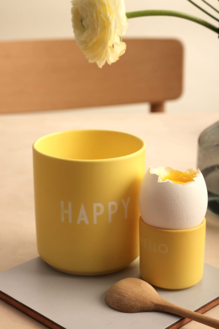Design Letters caneca favorita 25 cl, Happy-yellow Design Letters