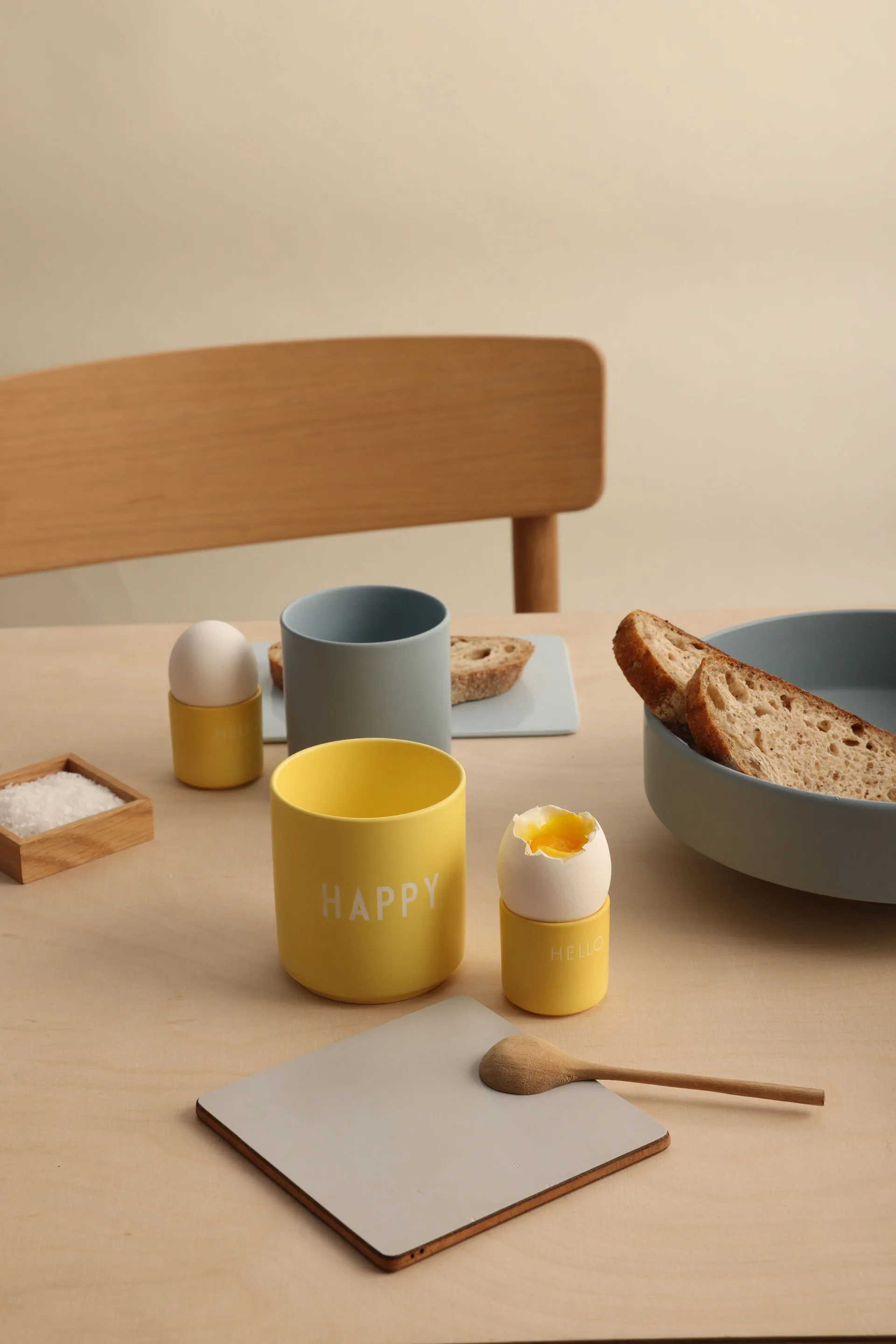 Design Letters caneca favorita 25 cl, Happy-yellow Design Letters