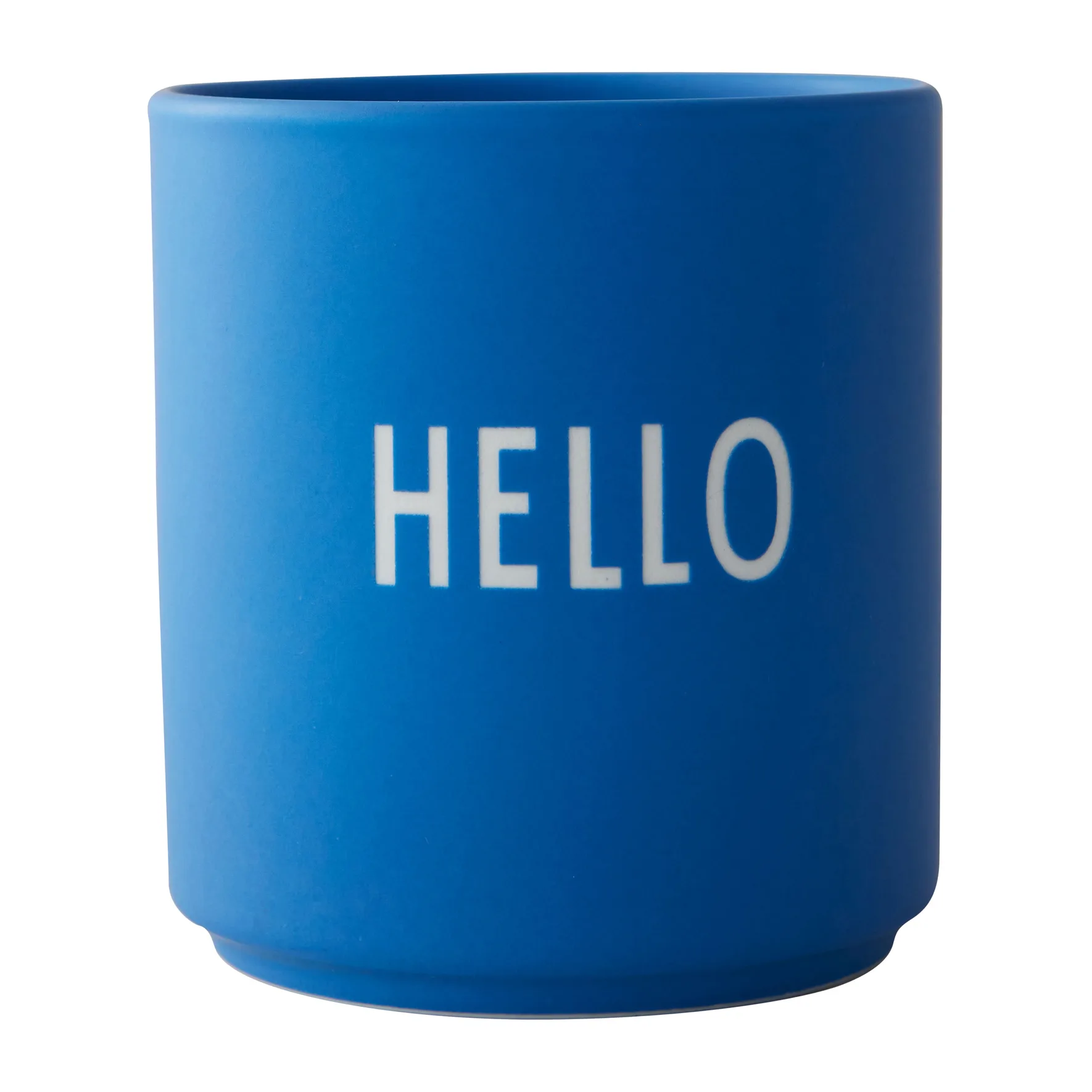 Design Letters caneca favorita 25 cl, Hello-cobalt blue Design Letters