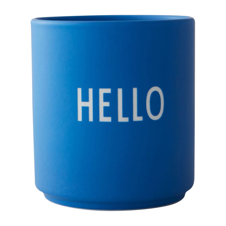 Design Letters caneca favorita 25 cl - Hello-cobalt blue - Design Letters
