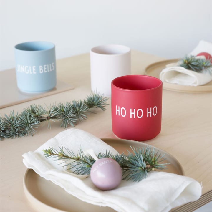Design Letters caneca favorita 25 cl, Ho ho ho-faded rose Design Letters