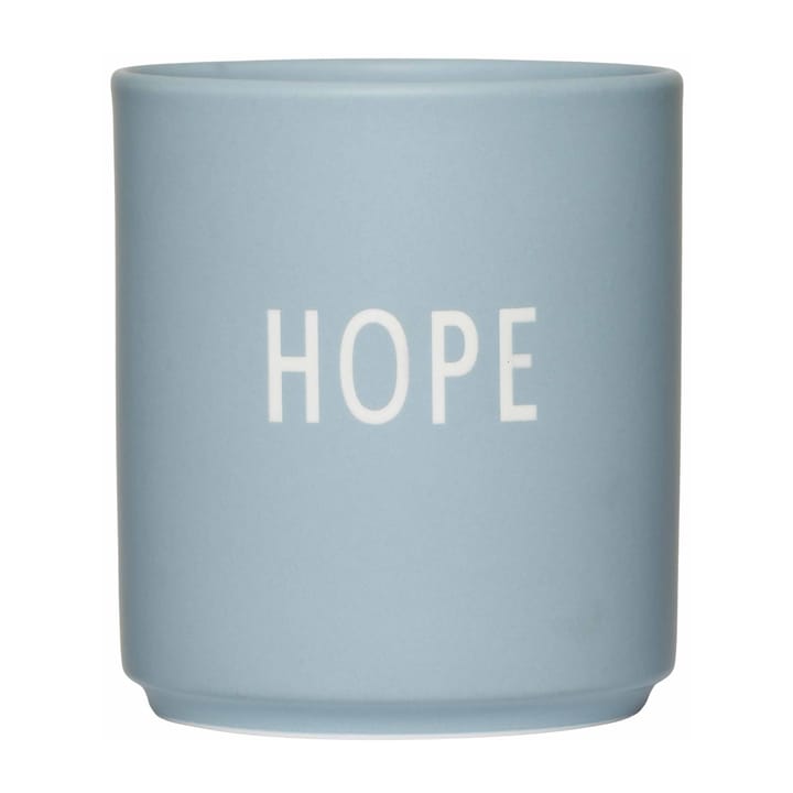 Design Letters caneca favorita 25 cl - Hope-azul claro - Design Letters
