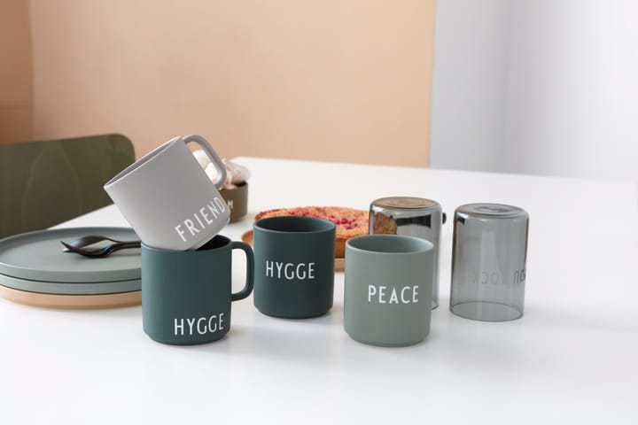 Design Letters caneca favorita 25 cl, Hygge-dark green Design Letters