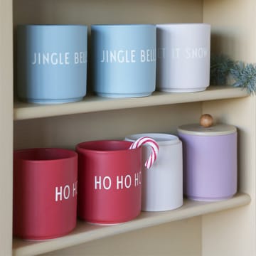 Design Letters caneca favorita 25 cl - Jingle bells-light blue - Design Letters