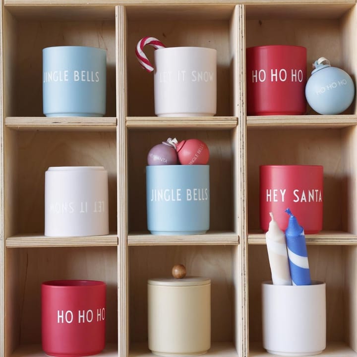Design Letters caneca favorita 25 cl, Jingle bells-light blue Design Letters