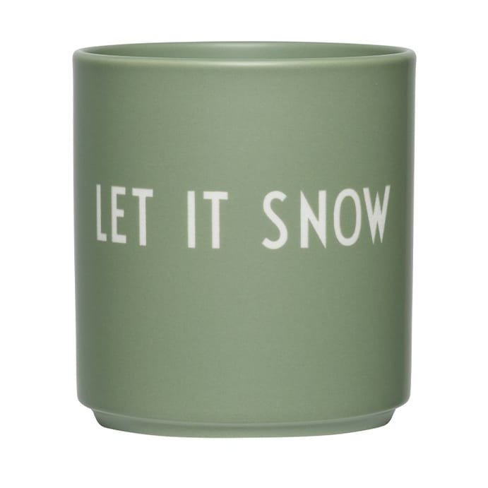 Design Letters caneca favorita 25 cl - Let it snow - Design Letters