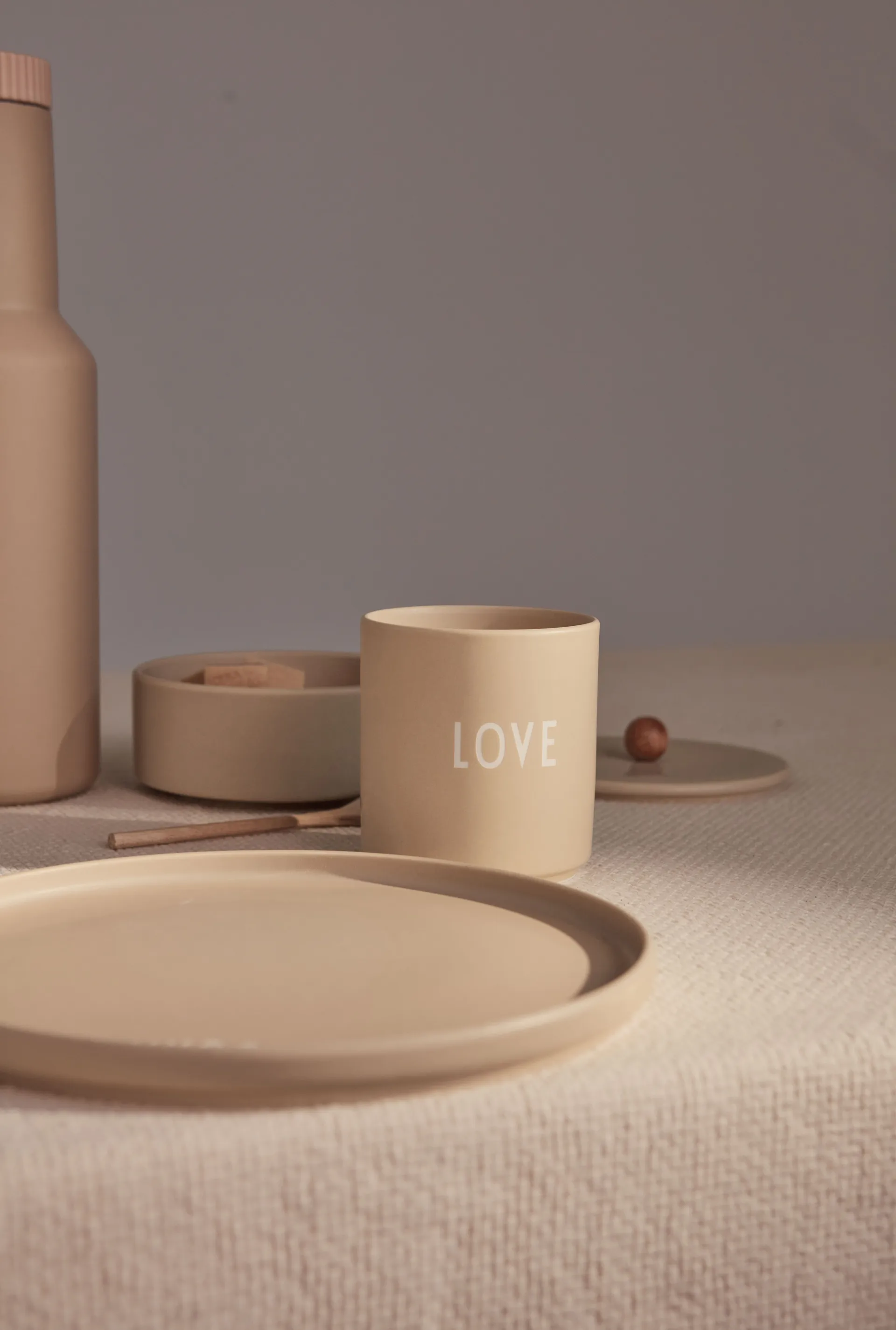 Design Letters caneca favorita 25 cl, Love-beige Design Letters