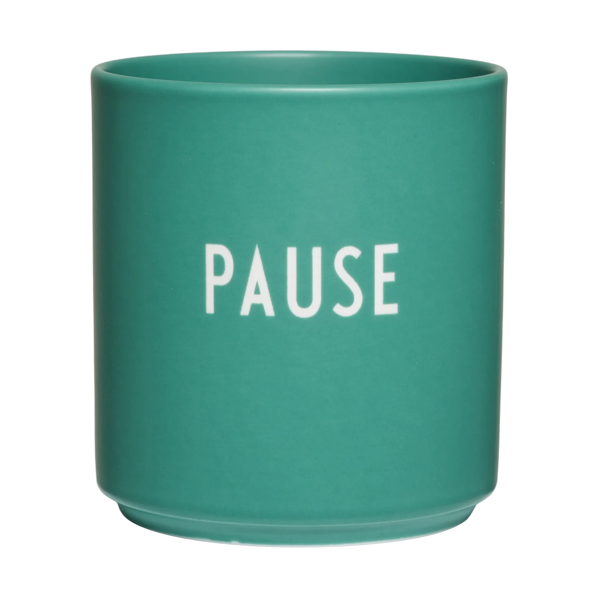 Design Letters caneca favorita 25 cl, Pause-antique green Design Letters