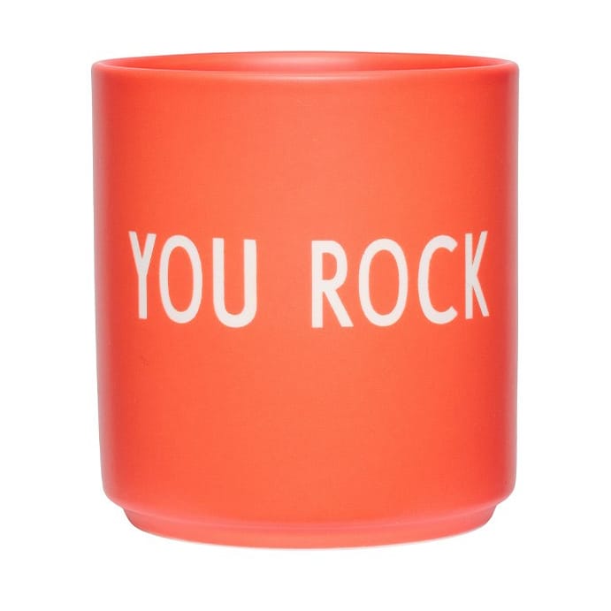 Design Letters caneca favorita 25 cl - Red, Fashion Colour Collection - Design Letters