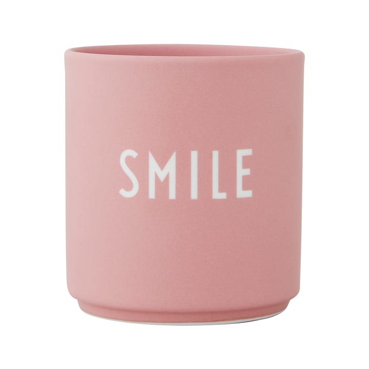 Design Letters caneca favorita 25 cl - Smile-old rose - Design Letters