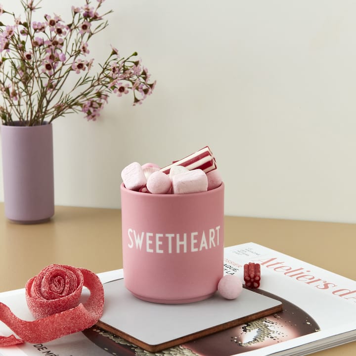 Design Letters caneca favorita 25 cl, Sweetheart-pink Design Letters