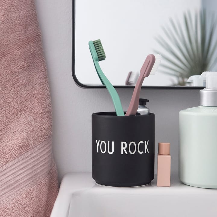 Design Letters caneca favorita 25 cl, You rock-black Design Letters