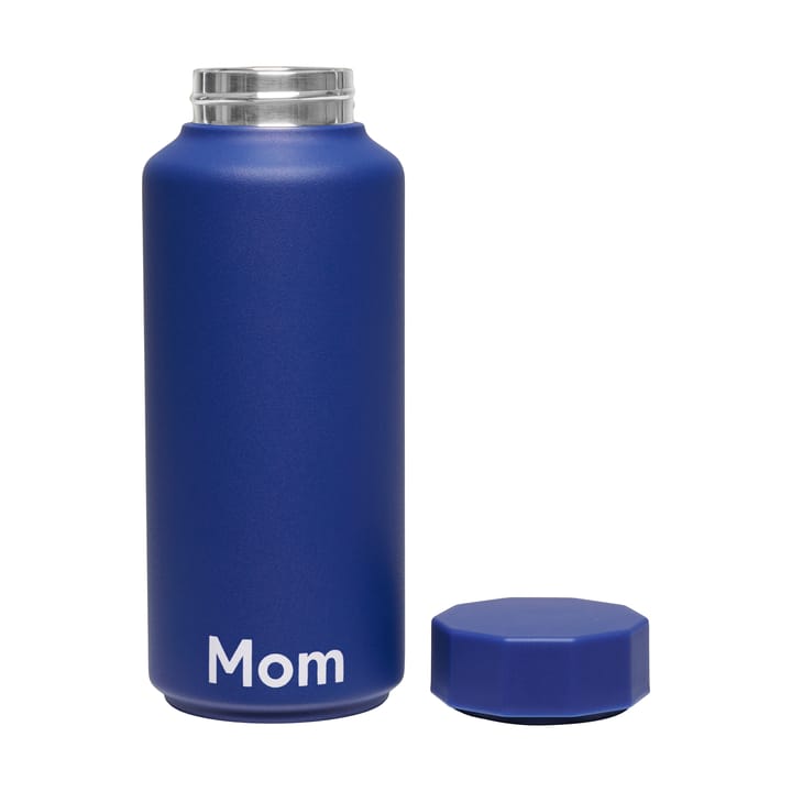Design Letters garrafa térmica, Mom-midnight blue Design Letters