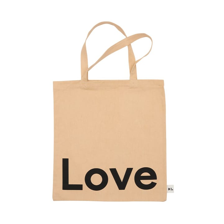 Design Letters Tote saco - Love-bege - Design Letters