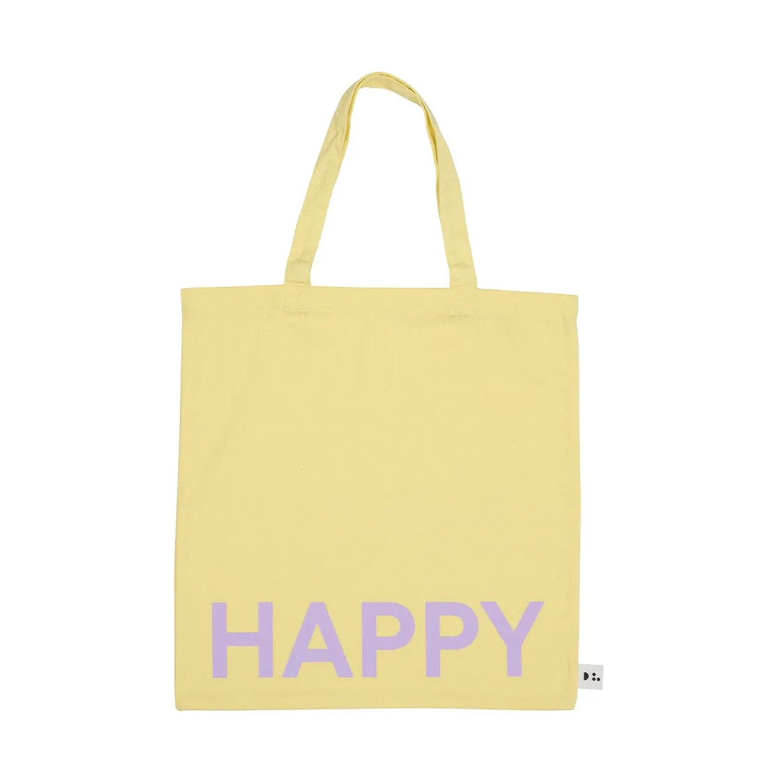 Design Letters Tote saco, Yellow-pink Design Letters