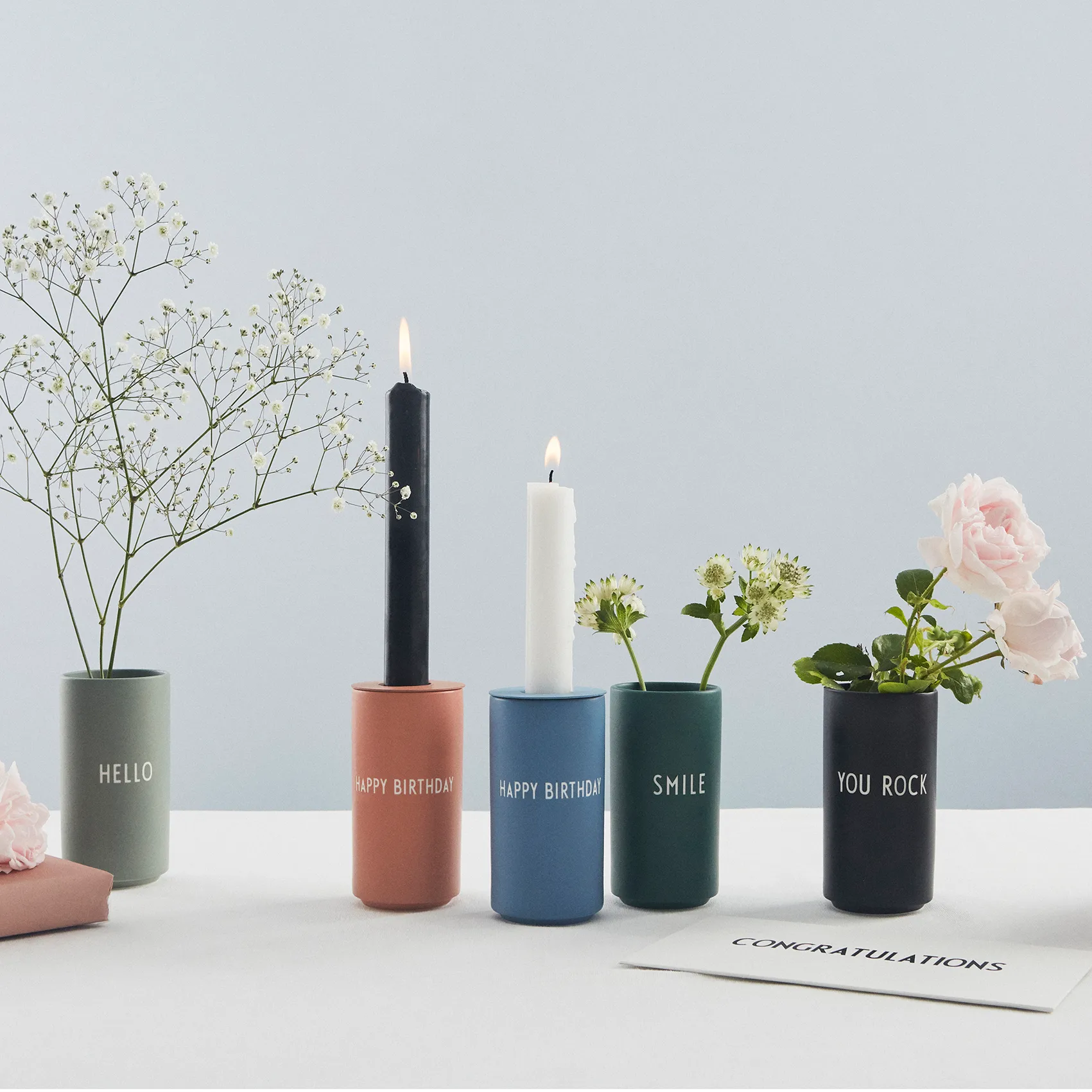 Design Letters vaso favorito, Smile Design Letters