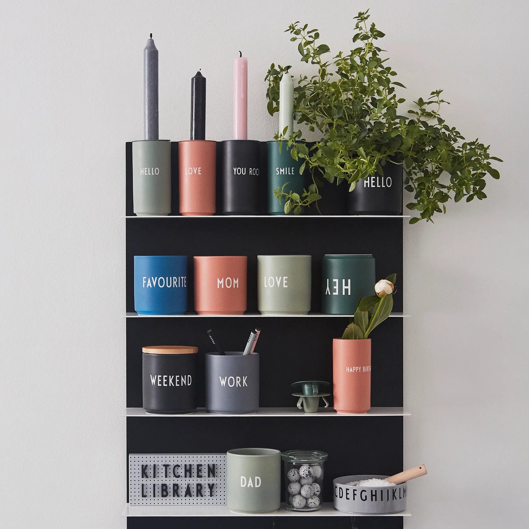 Design Letters vaso favorito, Smile Design Letters