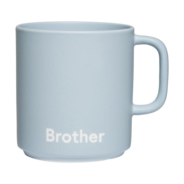 Design Letters VIP caneca favorita com cabo 25 cl - Brother-light blue - Design Letters