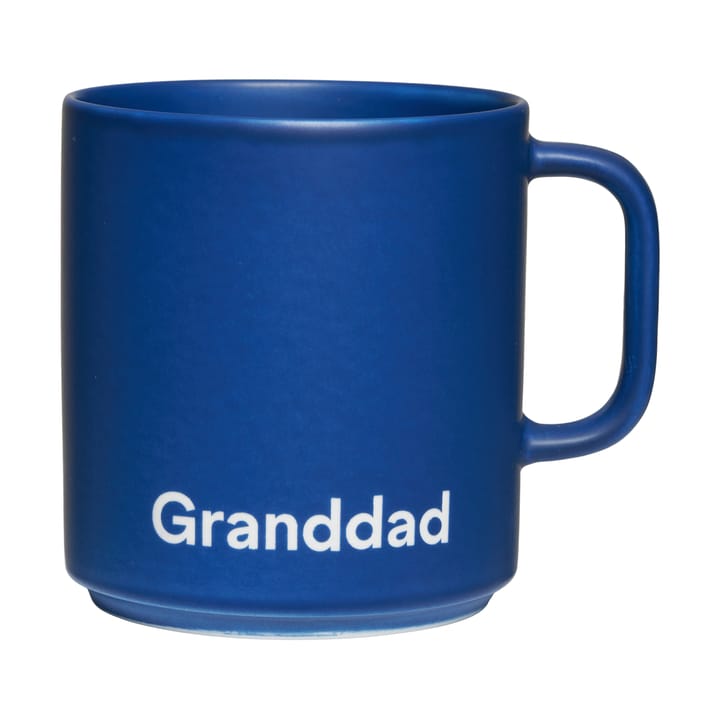 Design Letters VIP caneca favorita com cabo 25 cl - Granddad-midnight blue - Design Letters