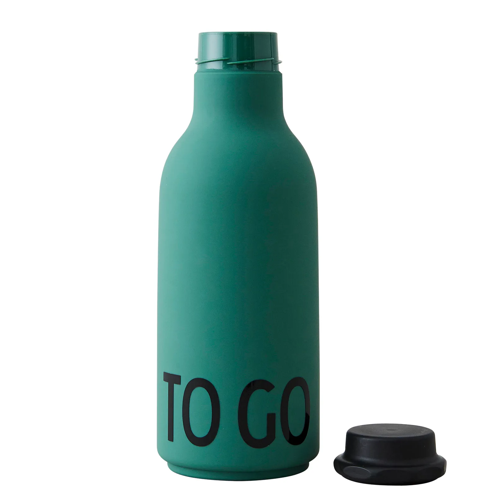 Garrafa Design Letters TO GO, Dark green Design Letters