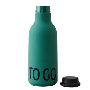 Garrafa Design Letters TO GO - Dark green - Design Letters
