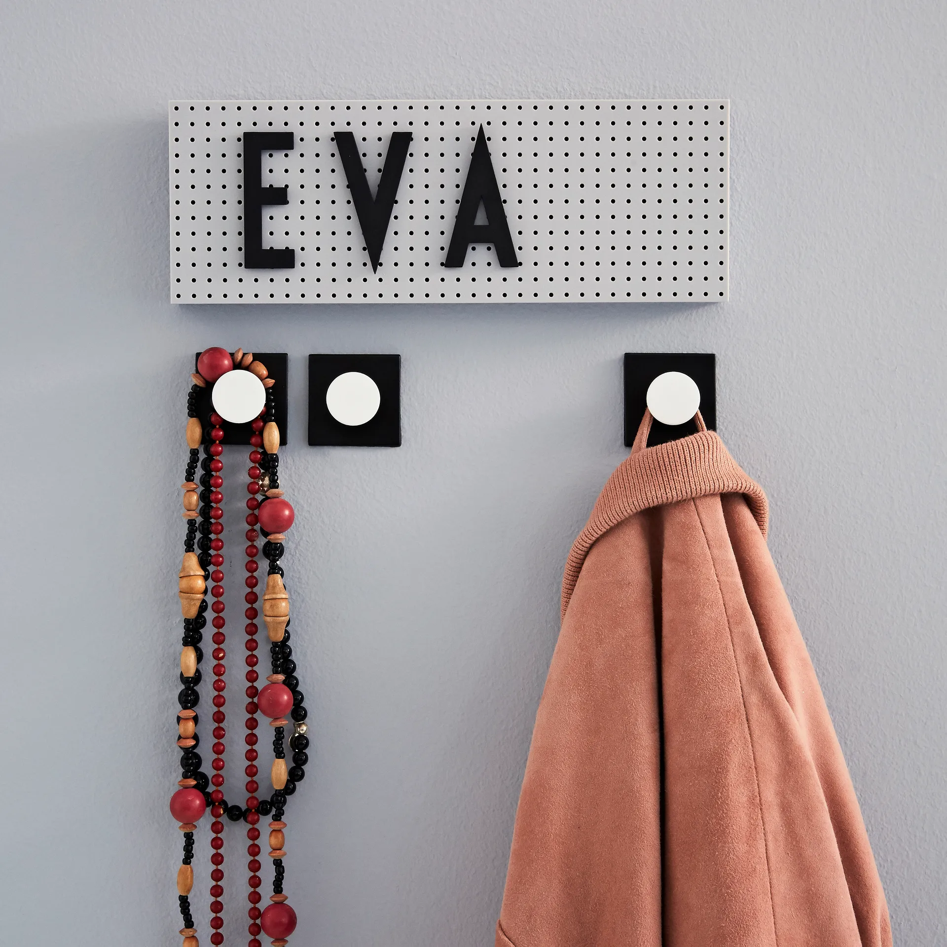 Letras pequenas Design Letters, cinza Design Letters