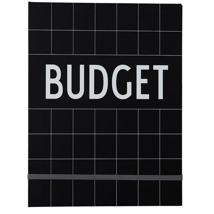 Livro budget Design Letters - Preto - Design Letters