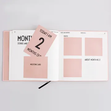 Livro My first year Design Letters - nude - Design Letters