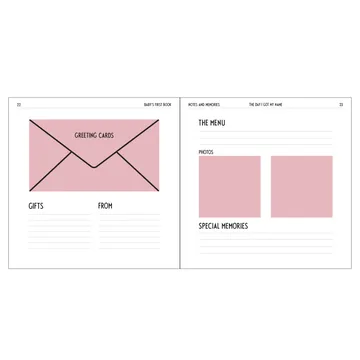 Livro My first year Design Letters - nude - Design Letters