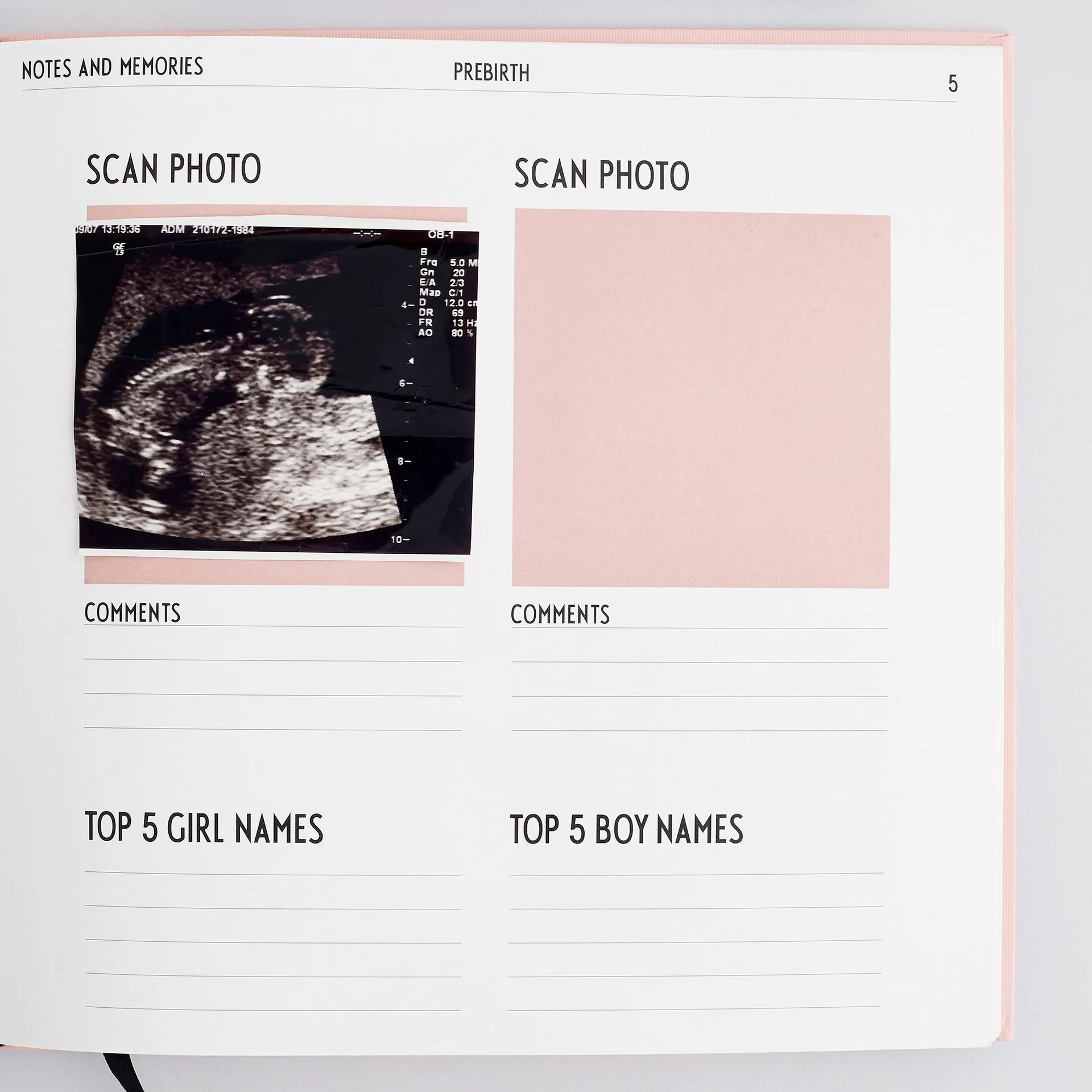 Livro My first year Design Letters, nude Design Letters