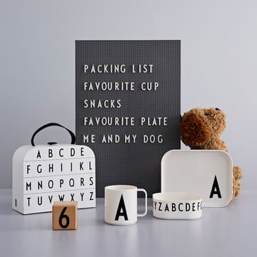 Louça de criança Design Letters - A - Design Letters