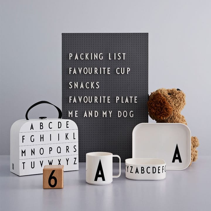 Louça de criança Design Letters - A - Design Letters