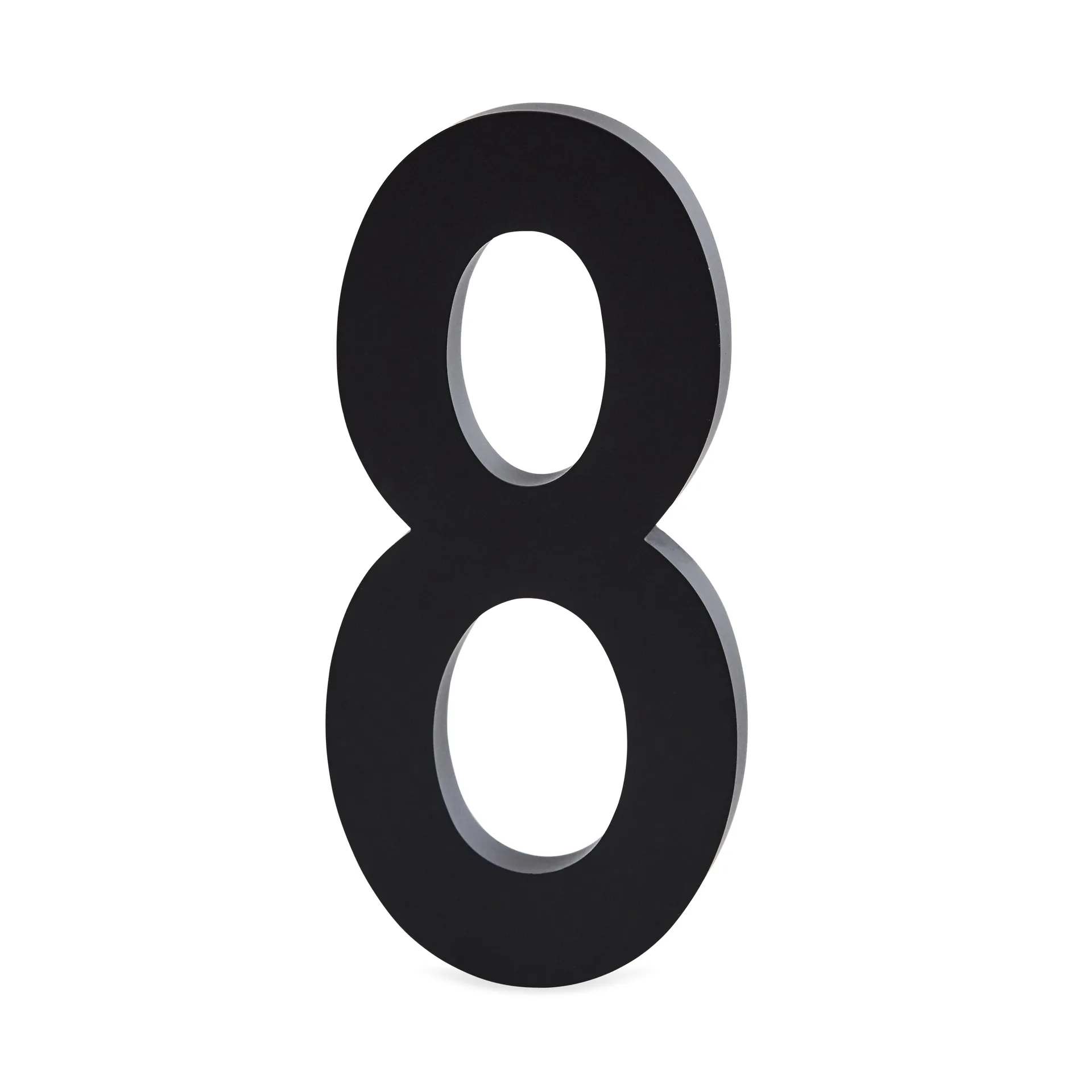 Número de alumínio Design Letters 100 mm, 8 Design Letters