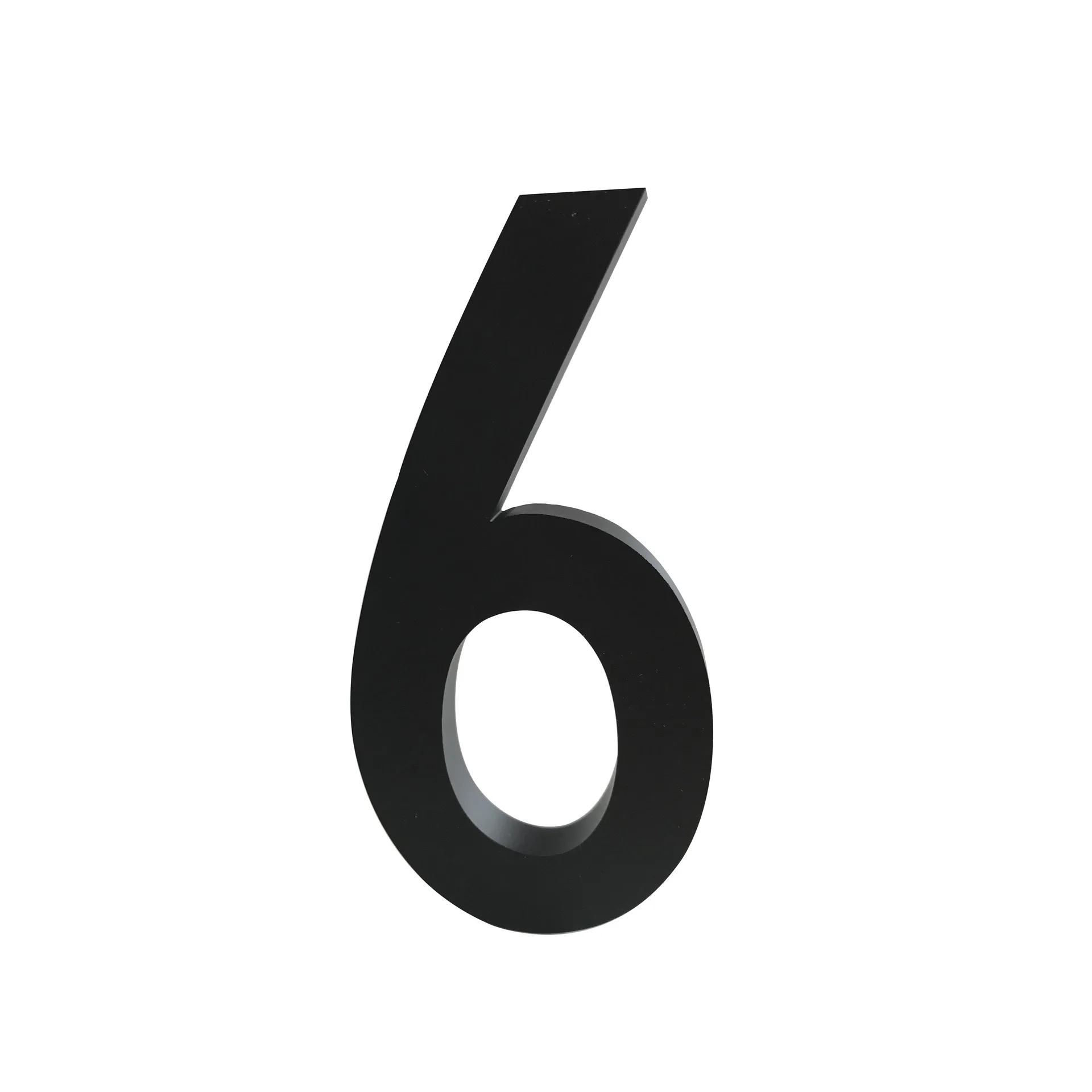 Número de alumínio Design Letters 50 mm, 6 Design Letters