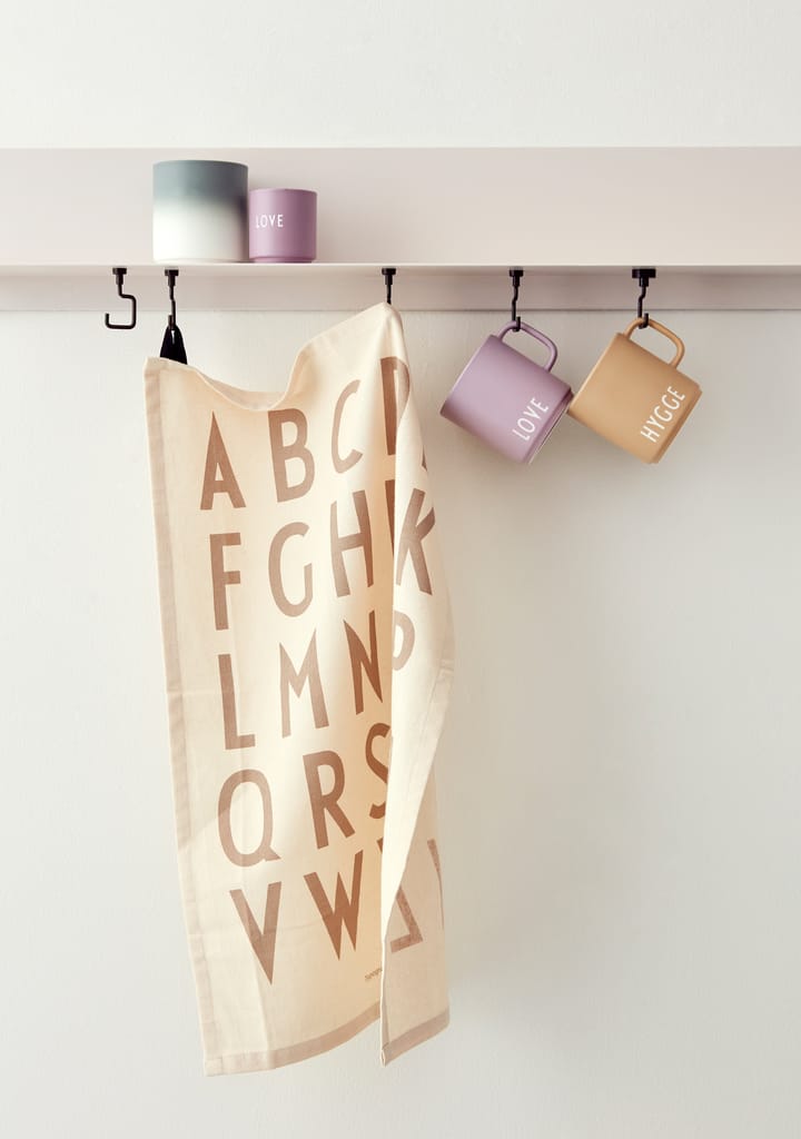 Pano de cozinha Design Letters 40x60 cm 2 unidades, Off white Design Letters
