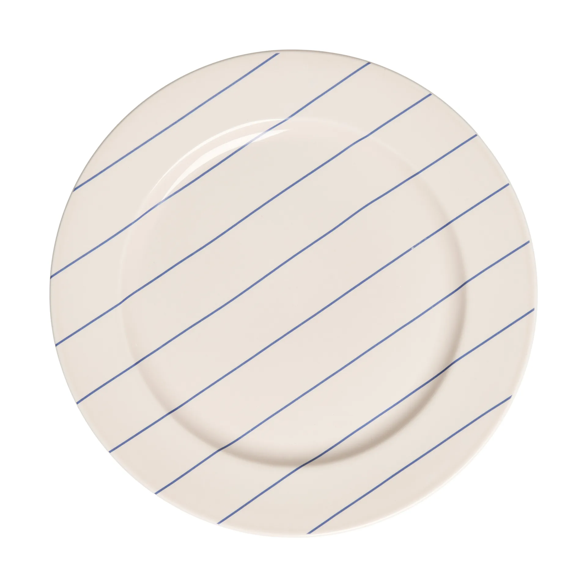 Pratos Design Letters Pyjamas Ø23 cm, Midnight blue-pastel beige Design Letters