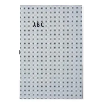 Quadro de letras Design Letters A3 - light grey - Design Letters