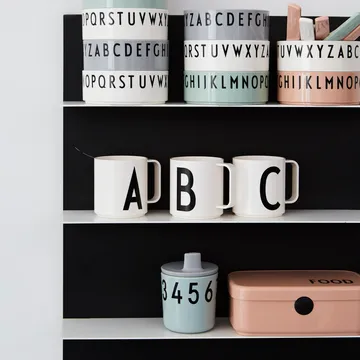 Recipiente de comida Design Letters - nude - Design Letters