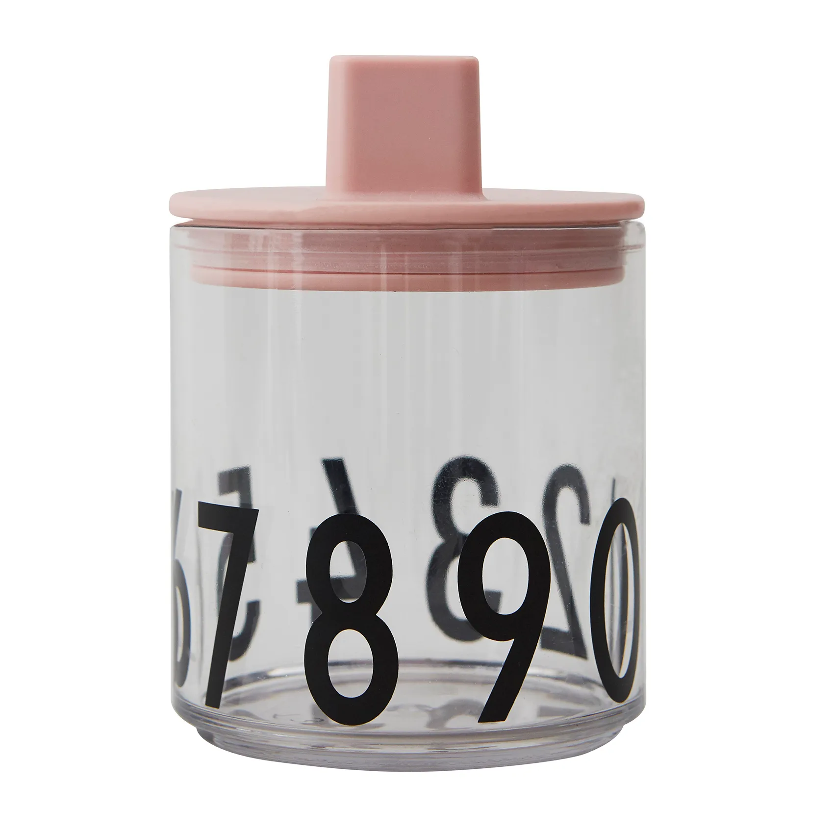 Tampa para copo tritan da Design Letters, nude Design Letters